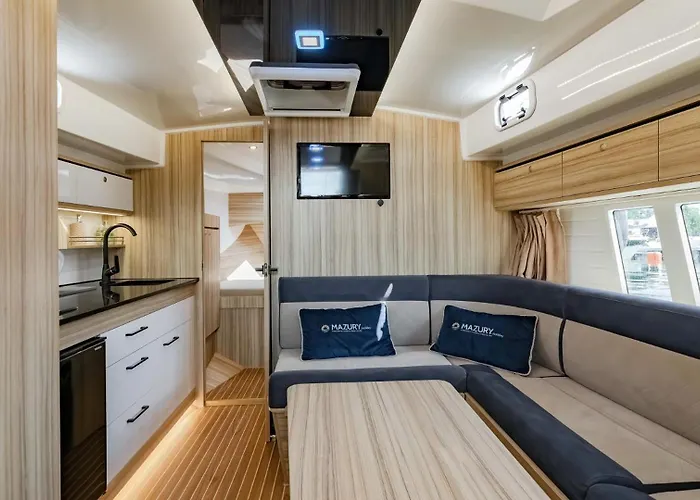 Lodz Houseboat Stillo 30 Vip Mazuryholiday Pierkunowo