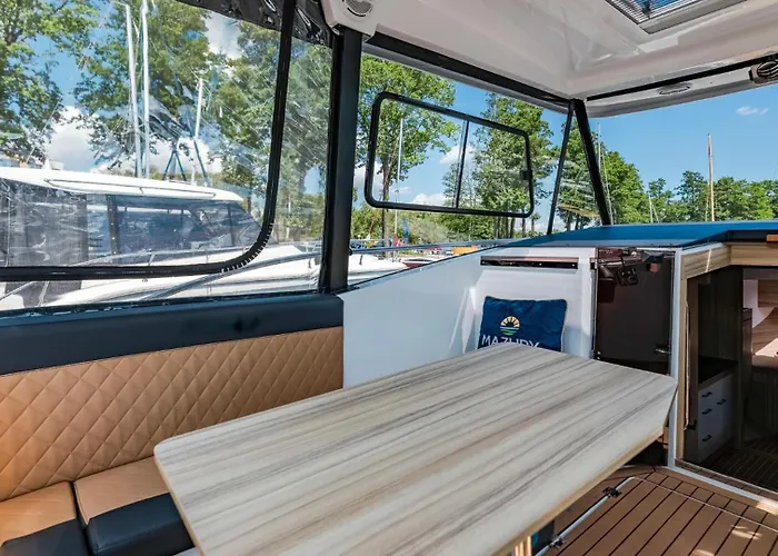 Lodz Houseboat Stillo 30 Vip Mazuryholiday Botel